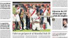 Prensa peruana mezcló decepción y orgullo tras eliminación de la sub 20