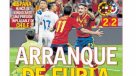 Prensa española habló de la \