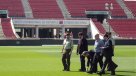 Autoridades inspeccionaron Estadio Nacional en la previa del choque Chile-Ecuador