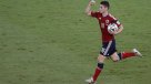 James Rodríguez marcó el descuento colombiano mediante tiro penal ante Brasil