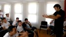 El cierre de la charla motivacional de Fernando González a la sub 20