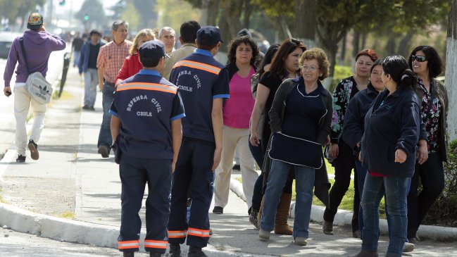  Simulacro de terremoto y tsunami en el Maule  