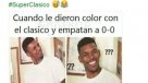 Los memes que dejó el deslucido empate en el Superclásico 179