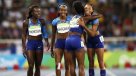 El equipo estadounidense de 4x100 femenino clasificó a la final en Río 2016