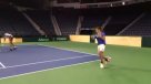 Chile vivió su primer entrenamiento en Canadá de cara al Repechaje de Copa Davis