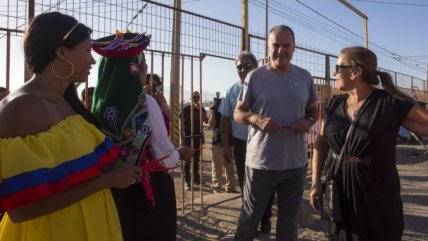   Marcelo Bielsa visitó el Centro de Formación Técnica La Chimba en Antofagasta 