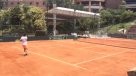 Chile vivió su primera práctica en la cancha central del Country Club Ejecutivos de Medellín