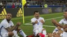 La particular celebración de la Roja tras sus goles ante Camerún