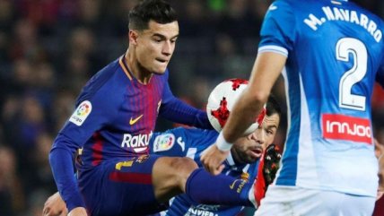   Coutinho se estrenó en la clasificación de Barcelona a semis de la Copa del Rey 