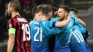 Arsenal dio el golpe a AC Milan en Italia y puso un pie en cuartos de final en la Europa League