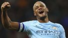 Kompany dio un animado discurso en un pub tras ganar la Premier con Manchester City