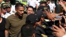 El recibimiento brindado por los aficionados peruanos a Paolo Guerrero