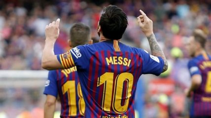  Messi se convirtió en el máximo goleador argentino en Primera División  