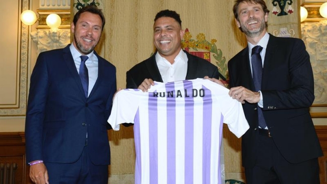  Ronaldo concretó su arribo a Real Valladolid  