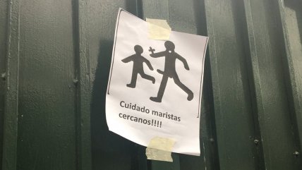   Caso maristas: Hermana de denunciante entra a residencia para encarar a abusador 