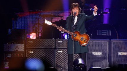   Paul McCartney confundió bandera chilena con la de Texas 