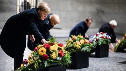   Merkel y Macron conmemoraron 