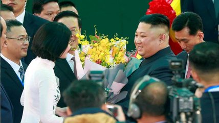   Kim Jong-un llegó a Vietnam, donde se verá con Donald Trump 