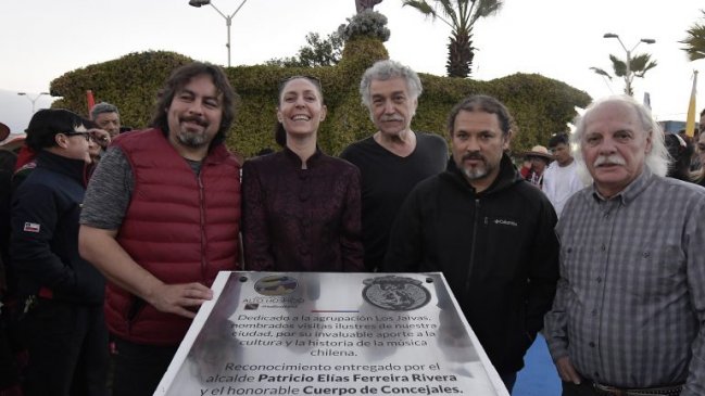  Dañan placa que declara visita ilustre a Los Jaivas en Alto Hospicio  