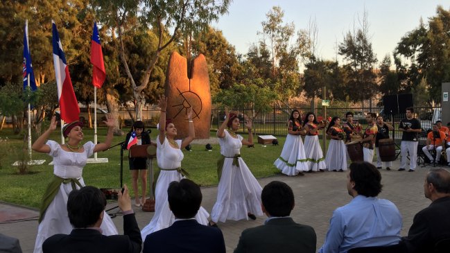  Monumental escultura fue inaugurada en el Parque Centenario de Arica  