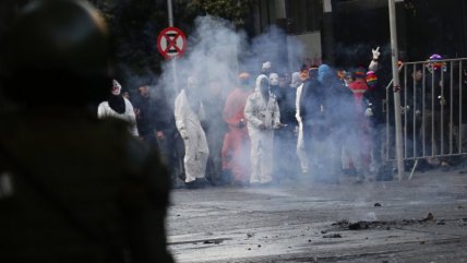   Los incidentes en las afueras del Instituto Nacional 