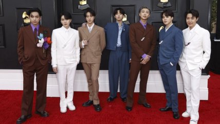   Con BTS: los Grammy 2022 en Las Vegas 