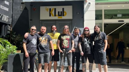   Ocho conciertos a toda máquina: Sadism y Tridente llevaron el metal chileno a Europa 