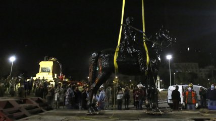  Monumento al general Baquedano será trasladado al Museo Histórico y Militar  