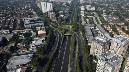  Santiago amaneció con sus calles vacías tras celebración de Año Nuevo  