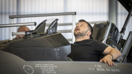  Zelenski viajó a Dinamarca para acordar la entrega de cazas F-16 a Ucrania  