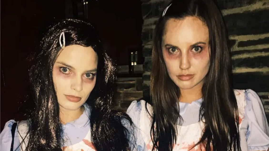 Margot Robbie disfrazada en Halloween