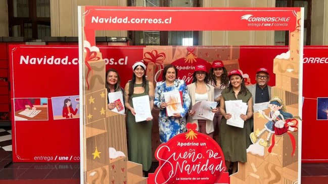  CorreosChile lanzó su tradicional Campaña de Navidad  