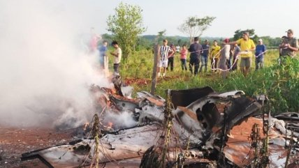  Diputado murió en un accidente de avioneta en Paraguay  