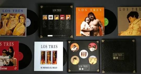 el box set de vinilos de los tres