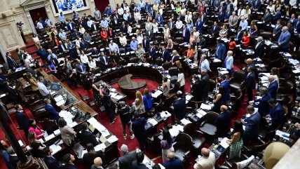   Congreso argentino hizo un minuto de silencio por muerte del exPresidente Piñera 