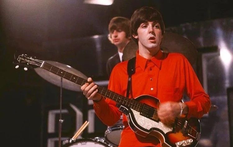 Paul McCartney y Hofner 500/1