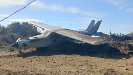   Avioneta capotó en el Aeródromo de Villarrica 