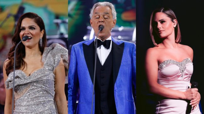  ¿Quiénes acompañaron a Andrea Bocelli en Viña 2024?  