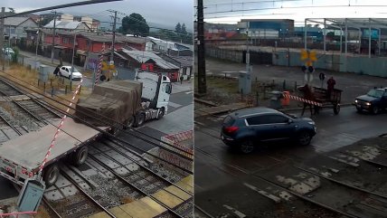   Hasta carretas con caballos dañan la infraestructura ferroviaria en la zona sur 