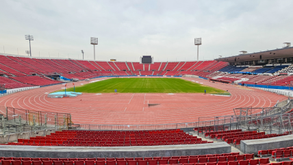   Así está la cancha del Estadio Nacional de cara al clásico universitario 