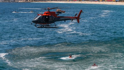   Funcionaria de la Armada cayó desde helicóptero durante un entrenamiento 