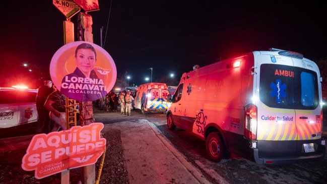  México: Caída de escenario en acto de campaña dejó cinco muertos  