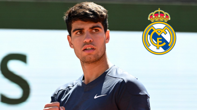   Real Madrid envió su apoyo a Carlos Alcaraz para la final de Roland Garros 