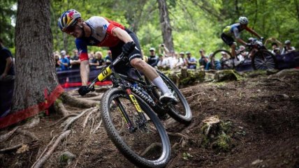   Martín Vidaurre finalizó undécimo en la Copa del Mundo de Val di Sole 