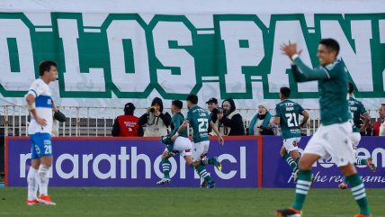   Wanderers ganó agónicamente ante una Católica disminuida 