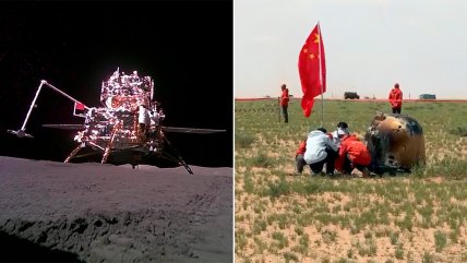   China trajo a la Tierra las primeras rocas de la cara oculta de la Luna 