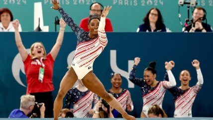   Simone Biles deslumbró en la final por equipos en París 2024 y ganó su quinto oro olímpico 