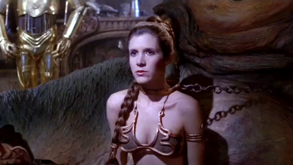  Bikini dorado de Princesa Leia en 