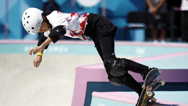   Skater china Haohao Zheng, de 11 años: Me siento muy orgullosa de mí 