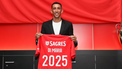   Di María renovó contrato con Benfica hasta 2025 